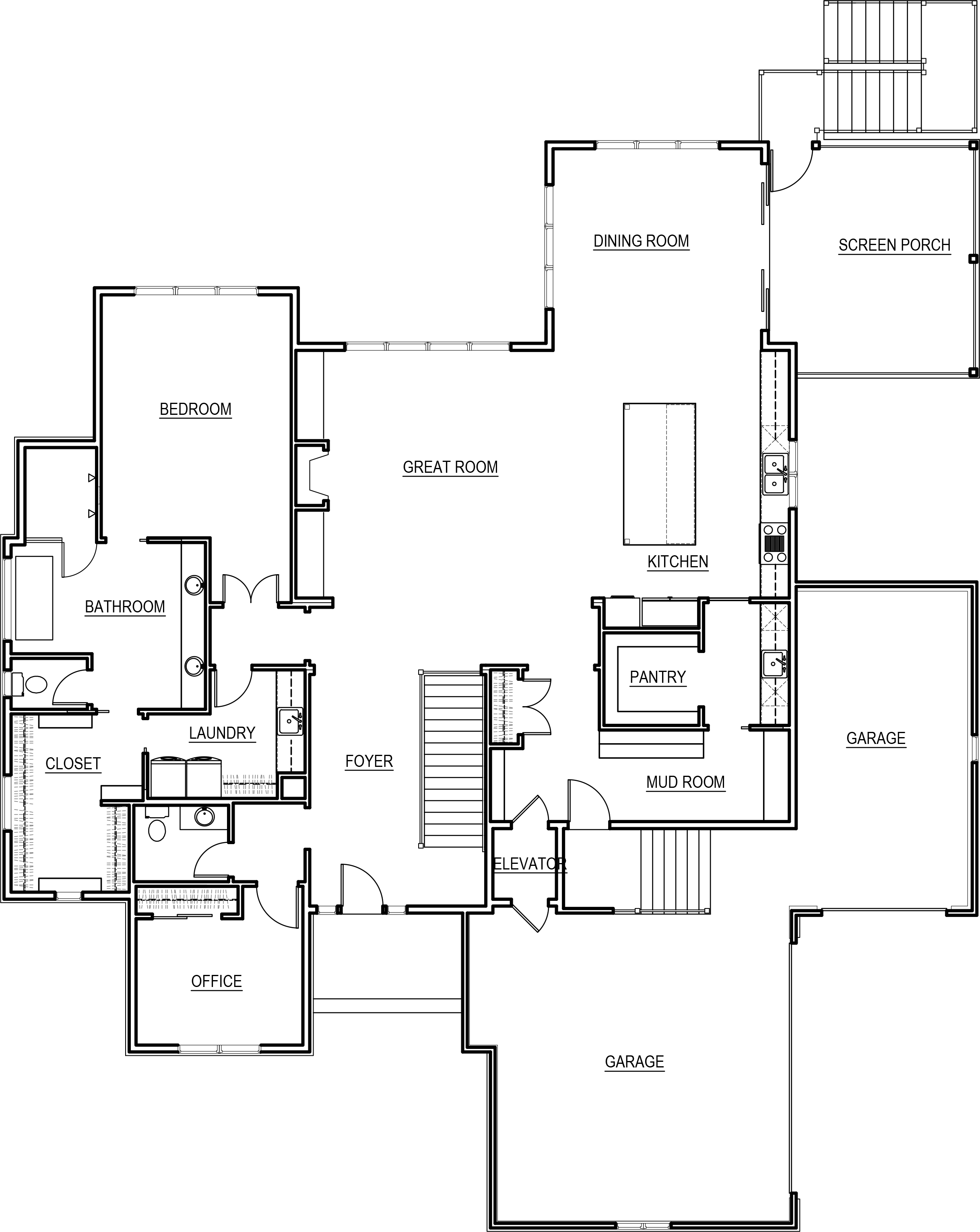 8514 Belinder Road - First Level